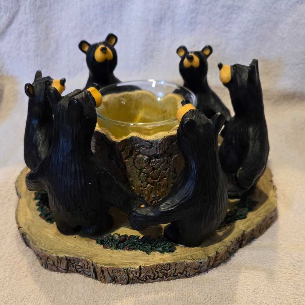 BearFoots Circle of Bears Votive Holder